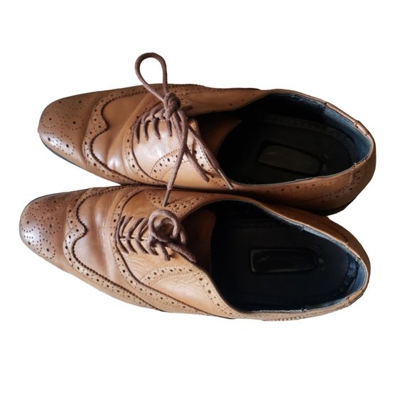ALFANI 350 FLEX MURPHY OXFORD SIZE 8MUS  LIGHT BROWN - Picture 3 of 6